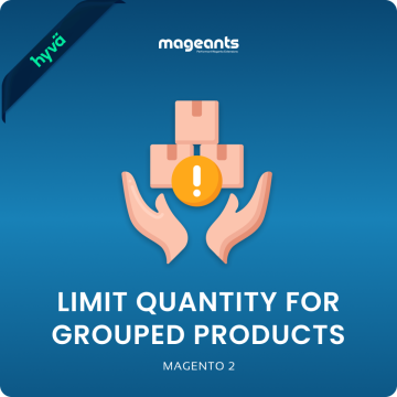 Limit Quantity for Grouped Products for Magento 2 - restrict purchase quantities for grouped products