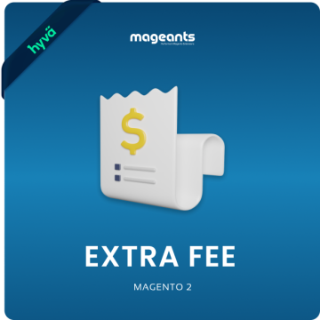 Extra Fee for Magento 2 - add additional fees, charges