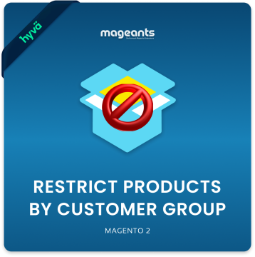 Restrict Products by Customer Group For Magento 2