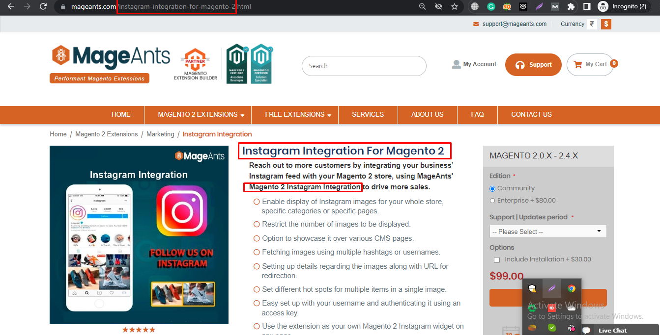 eCommerce Product Page SEO