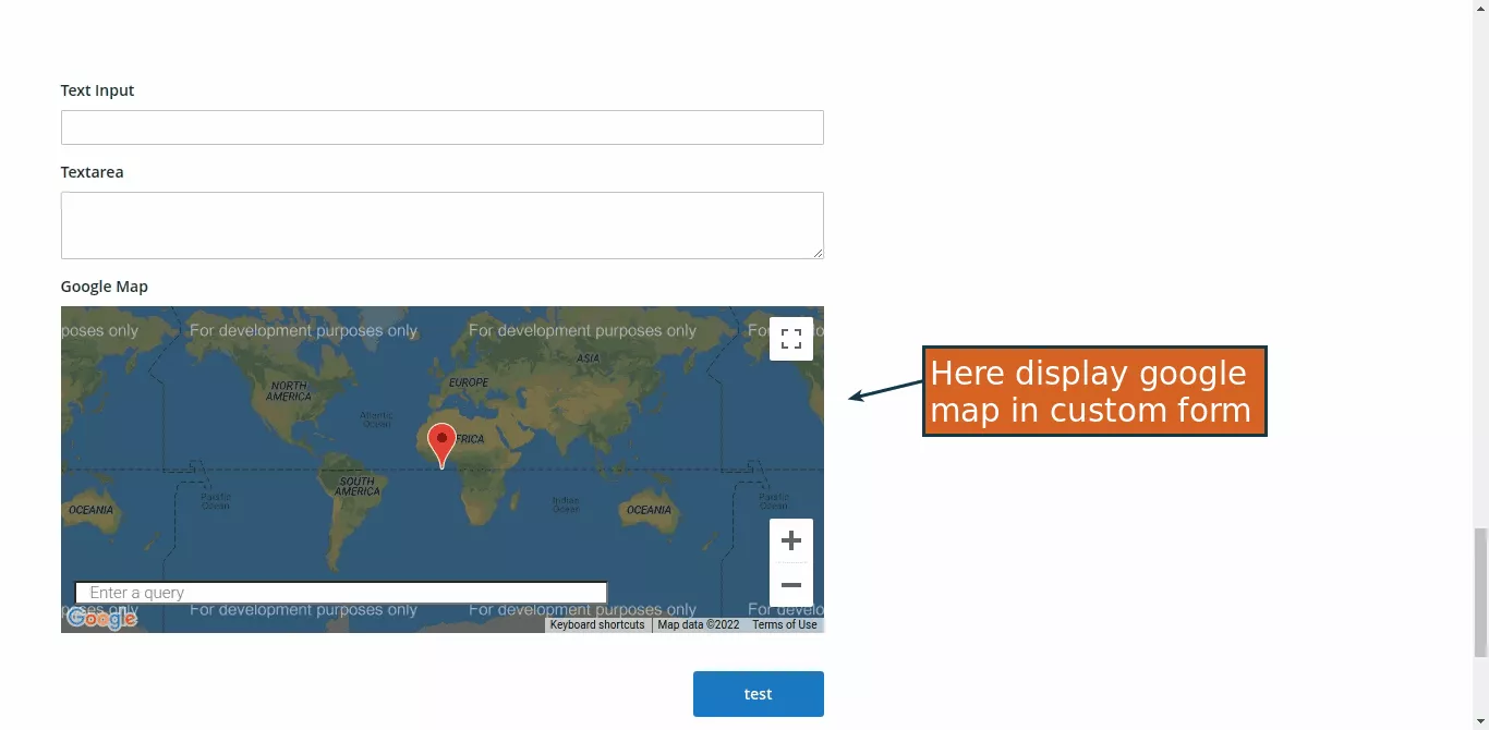 Display Google Form Customer Information