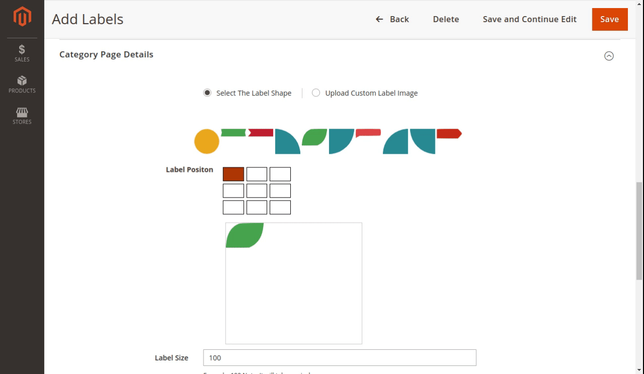Custom Product Labels