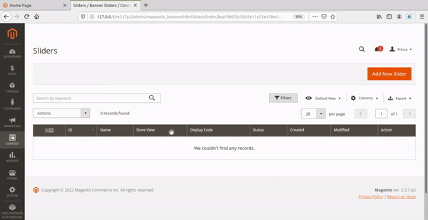 Display Attractive Banner Slider