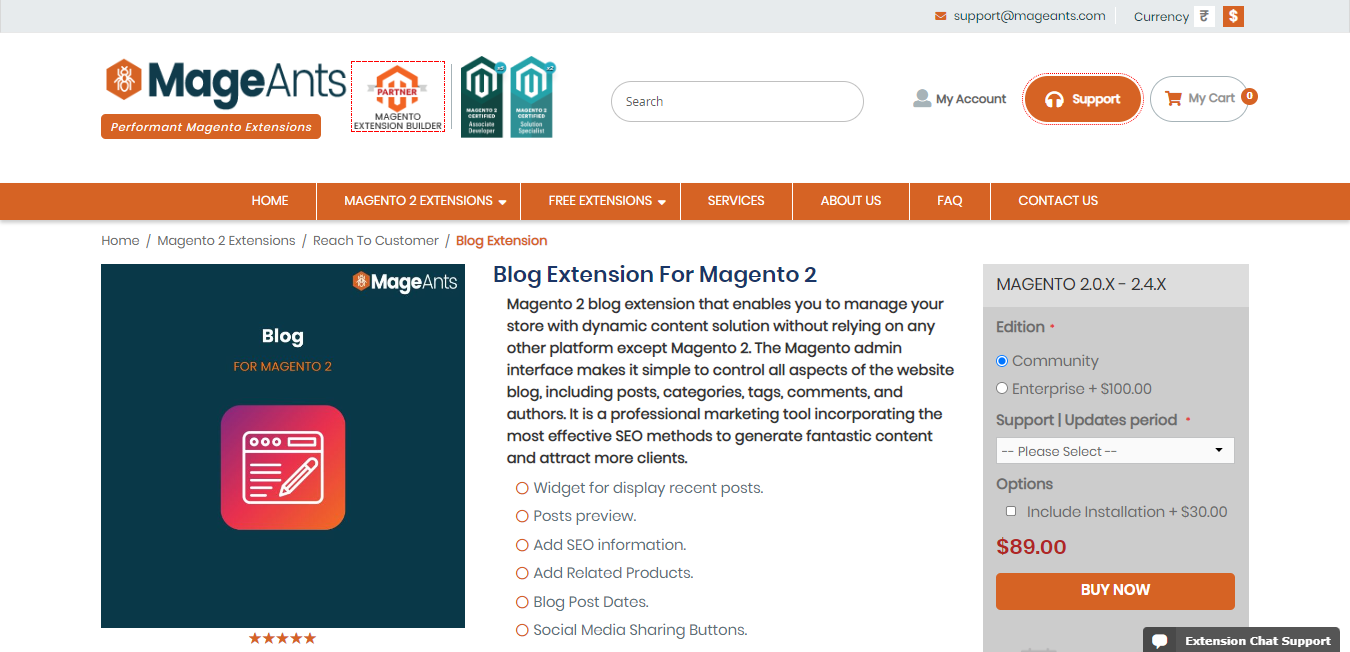New Magento 2 Extensions