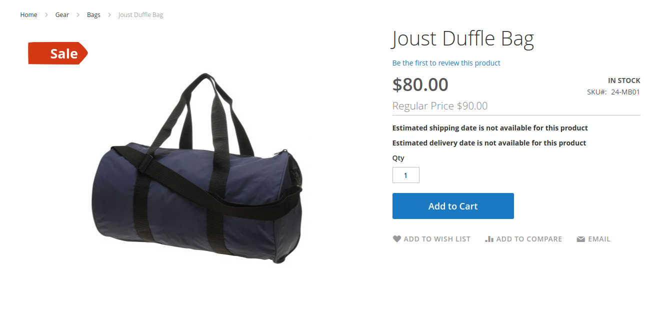 Custom Product Labels