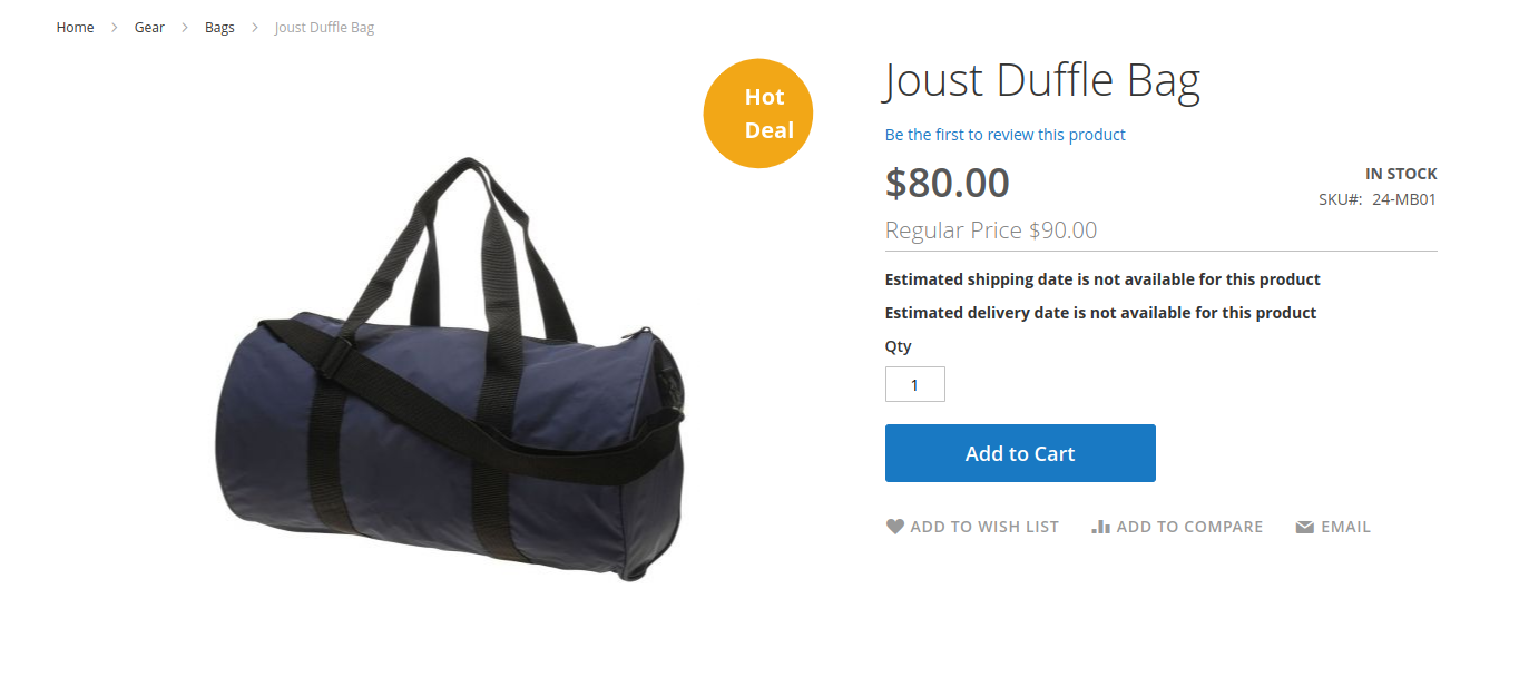 Custom Product Labels