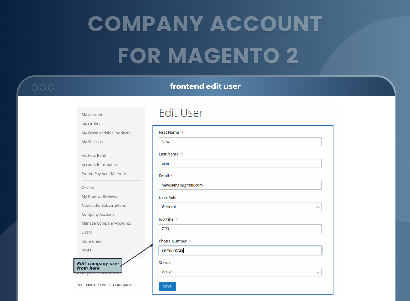 New size chart category setting
