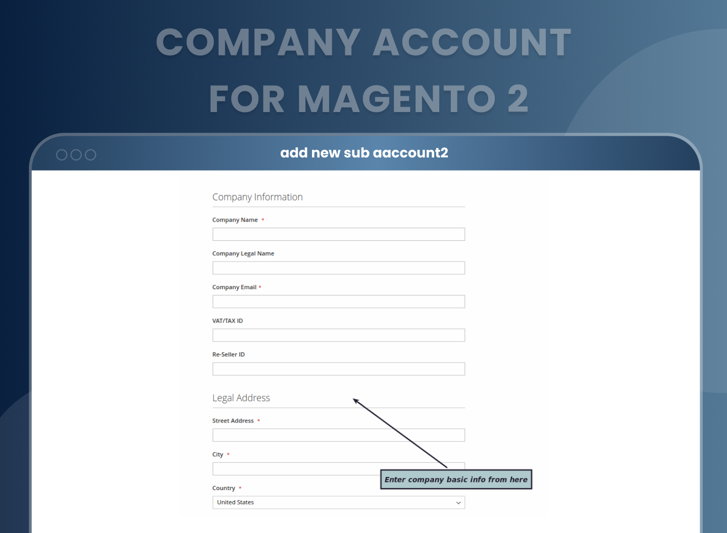 Add New Sub Account 2