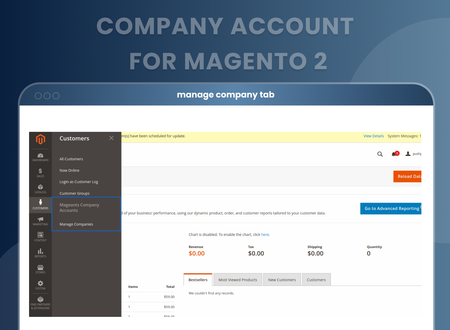 Select product for new Size chart