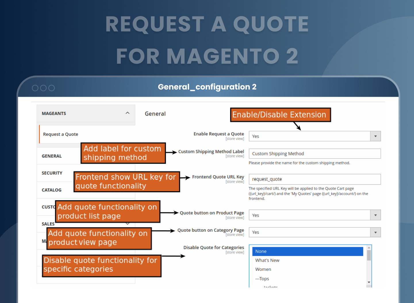 Select product for new Size chart