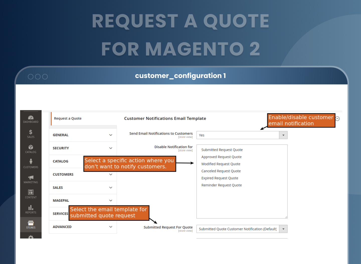 Select product for new Size chart