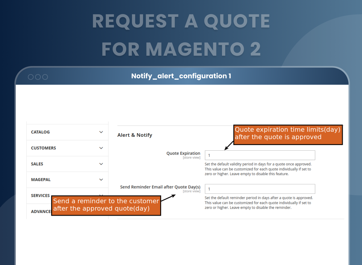 Enable Extension from Configuration