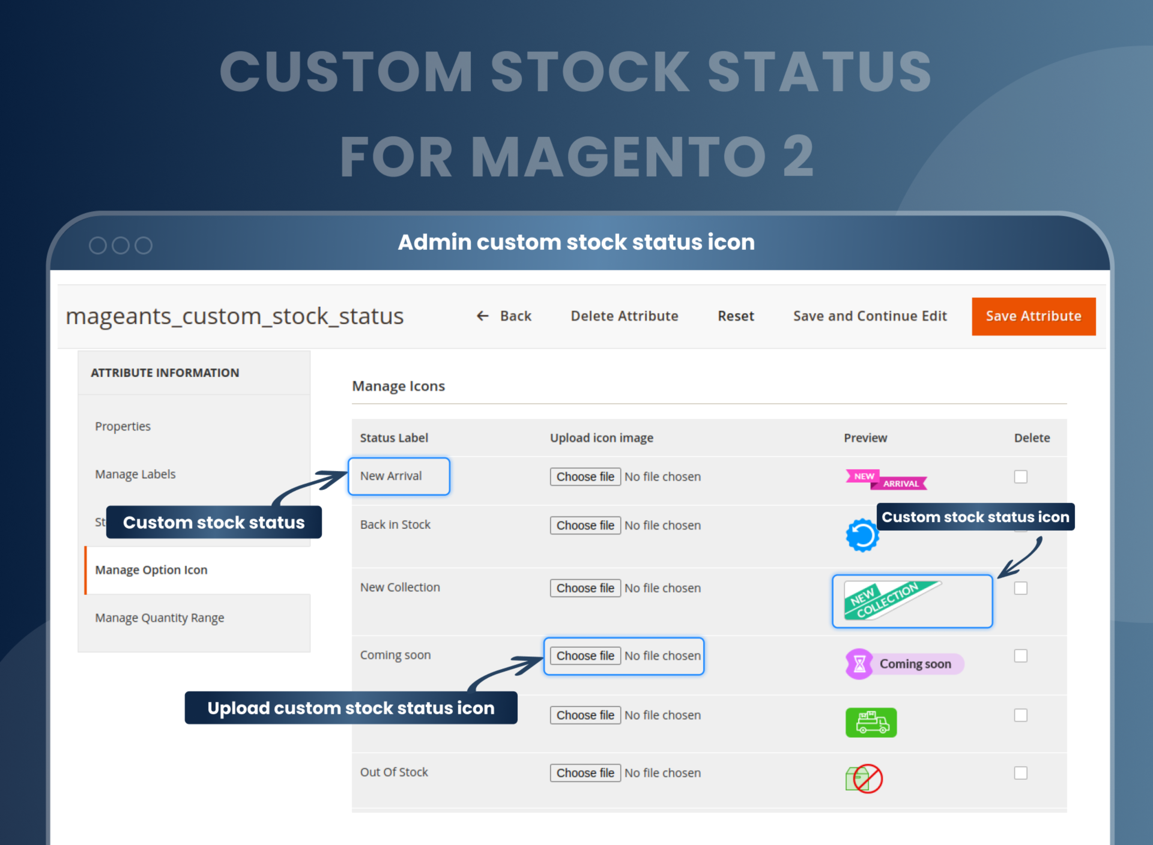  Admin custom stock status icon