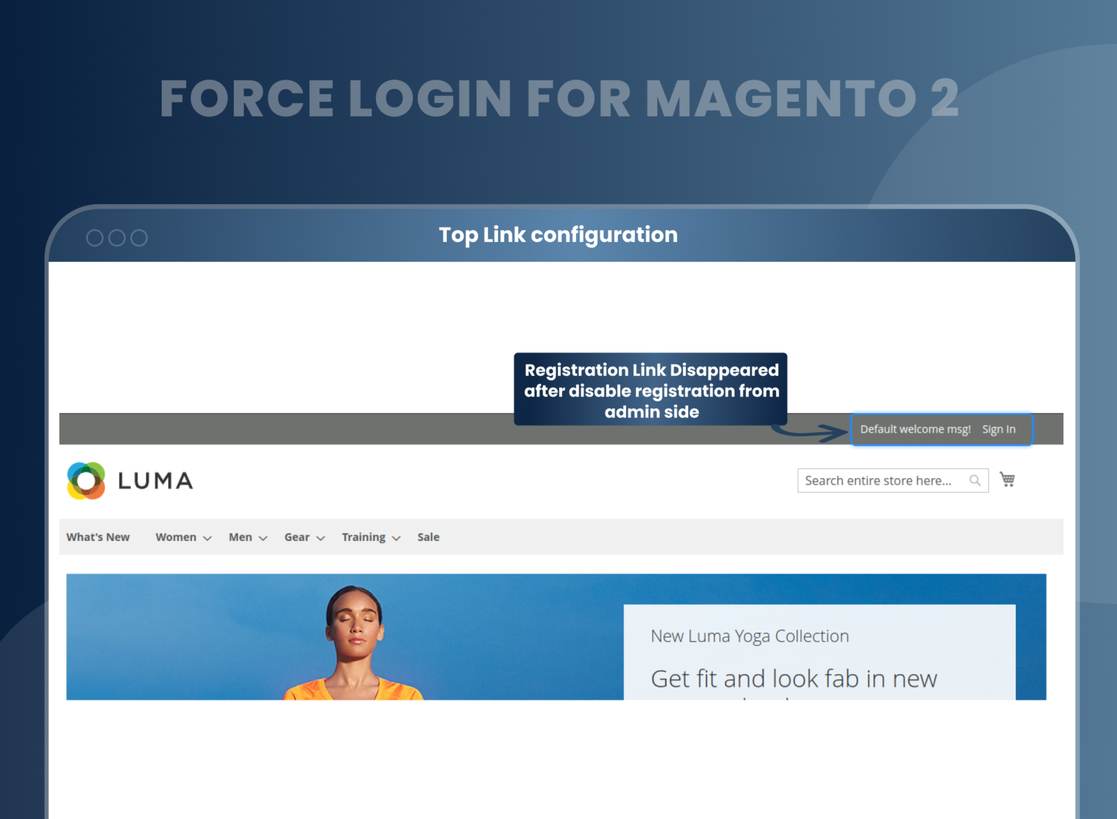 Top Link configuration