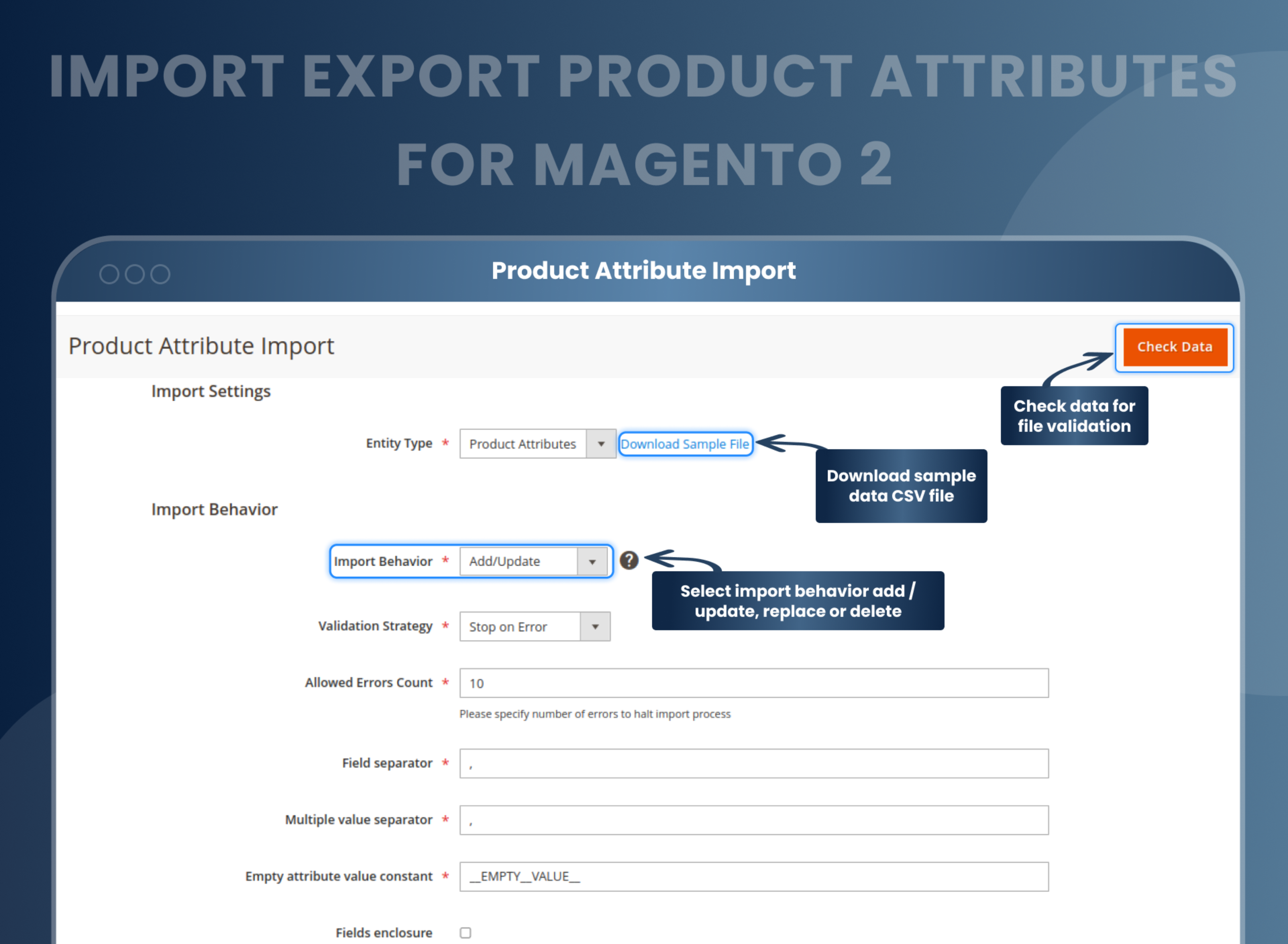 Product Attribute Import