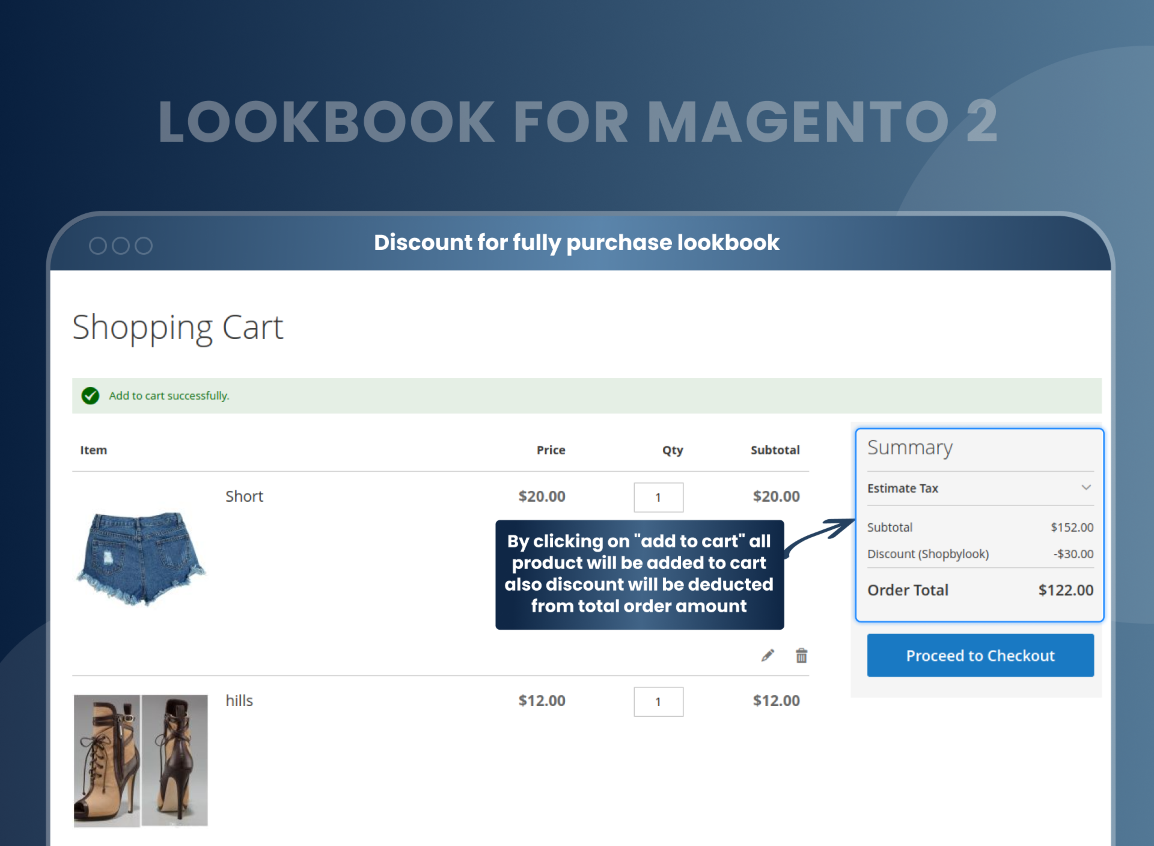 Discount for fully purchase lookbook Discount for fully purchase lookbook