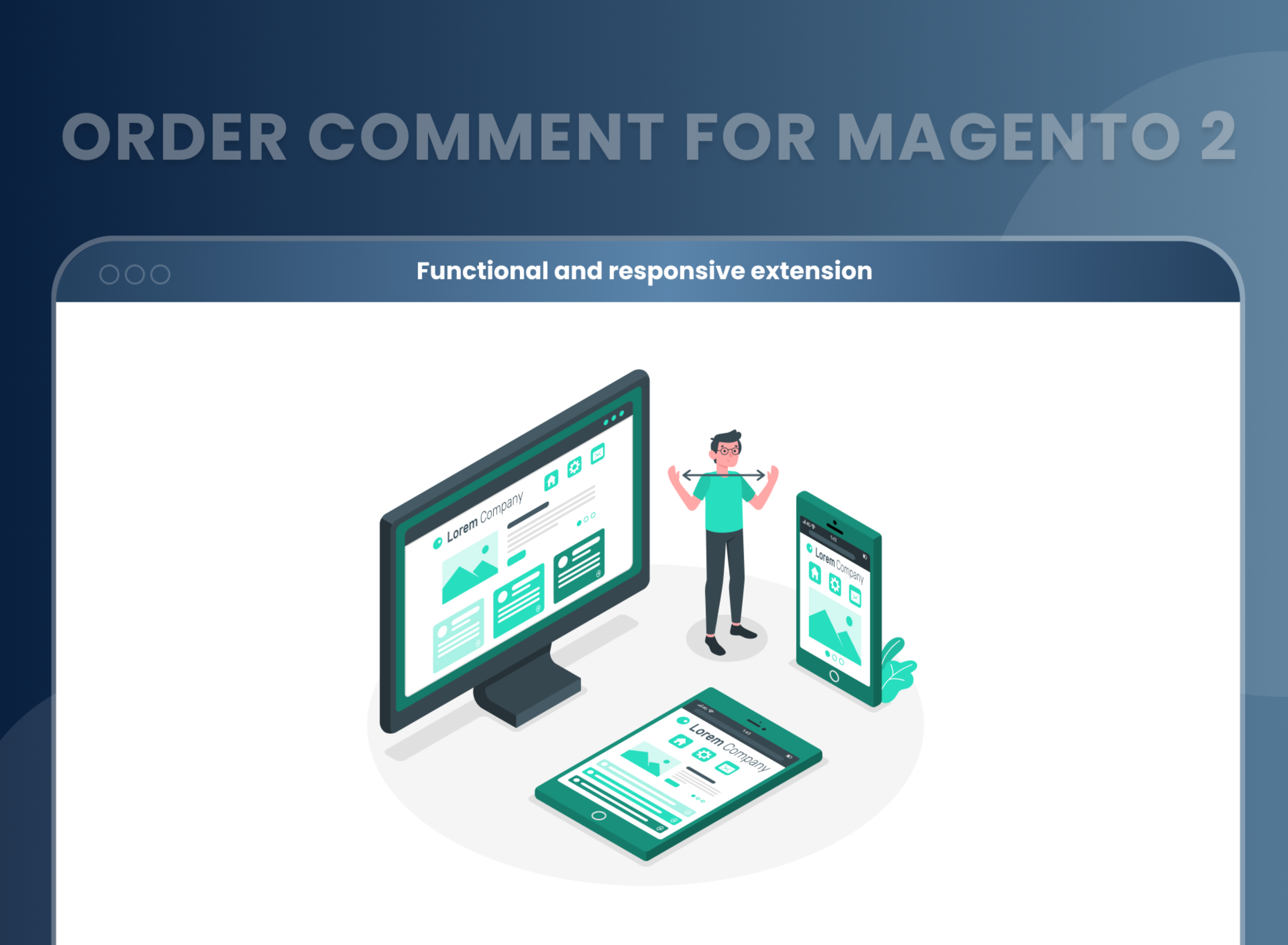 Functional And responsive extension