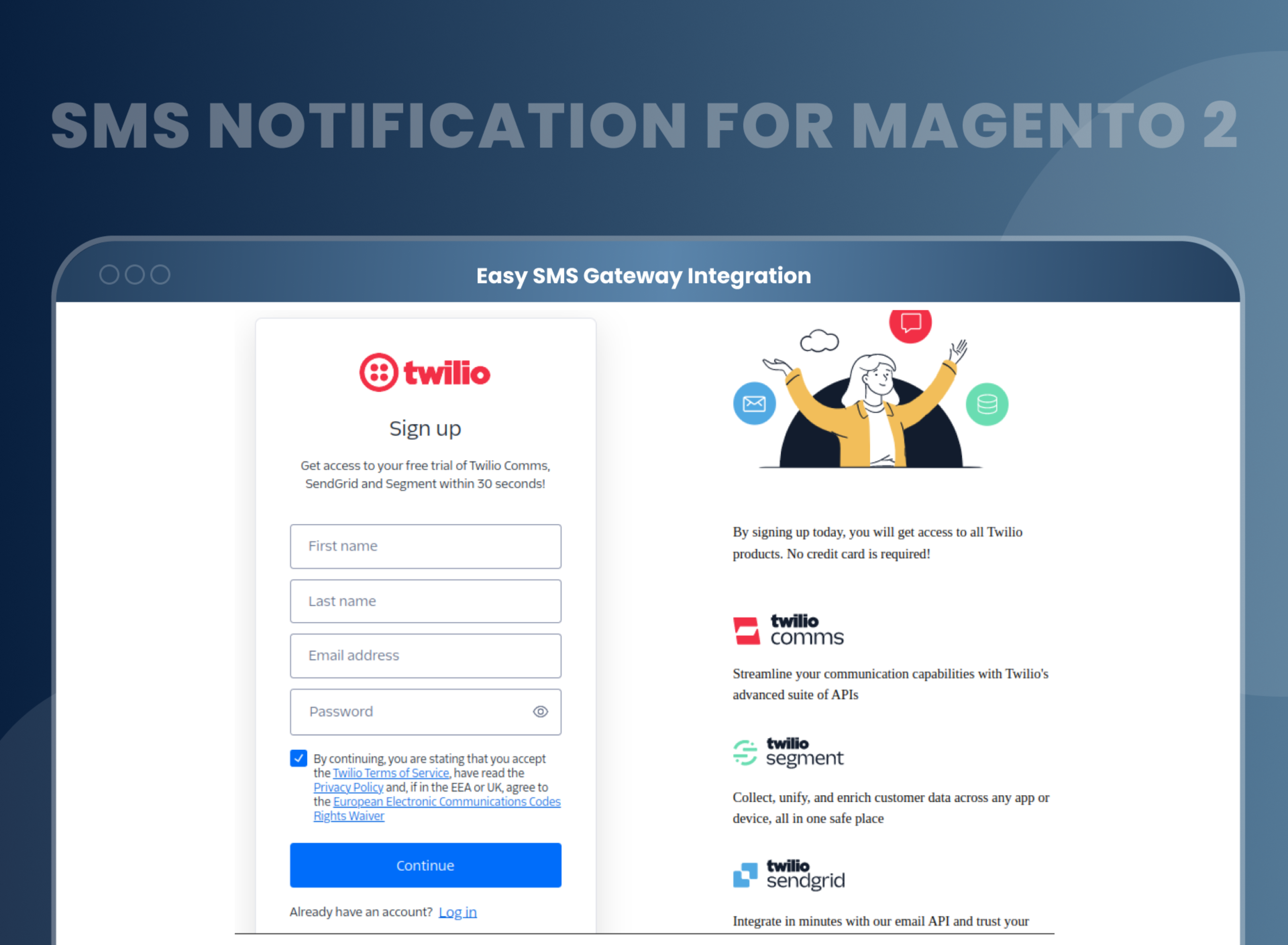 Easy SMS Gateway Integration