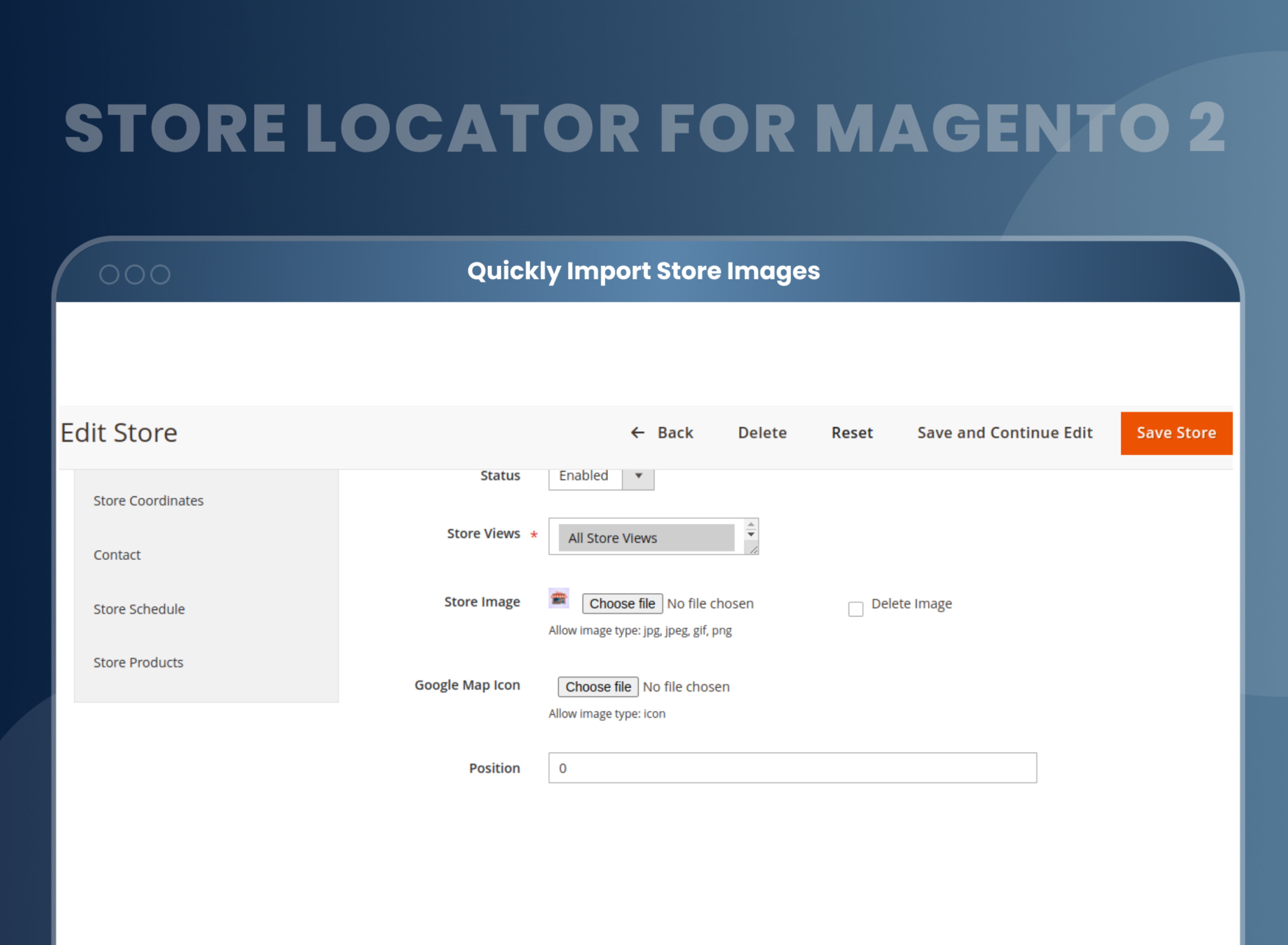Quickly Import Store Images Quickly Import Store Images