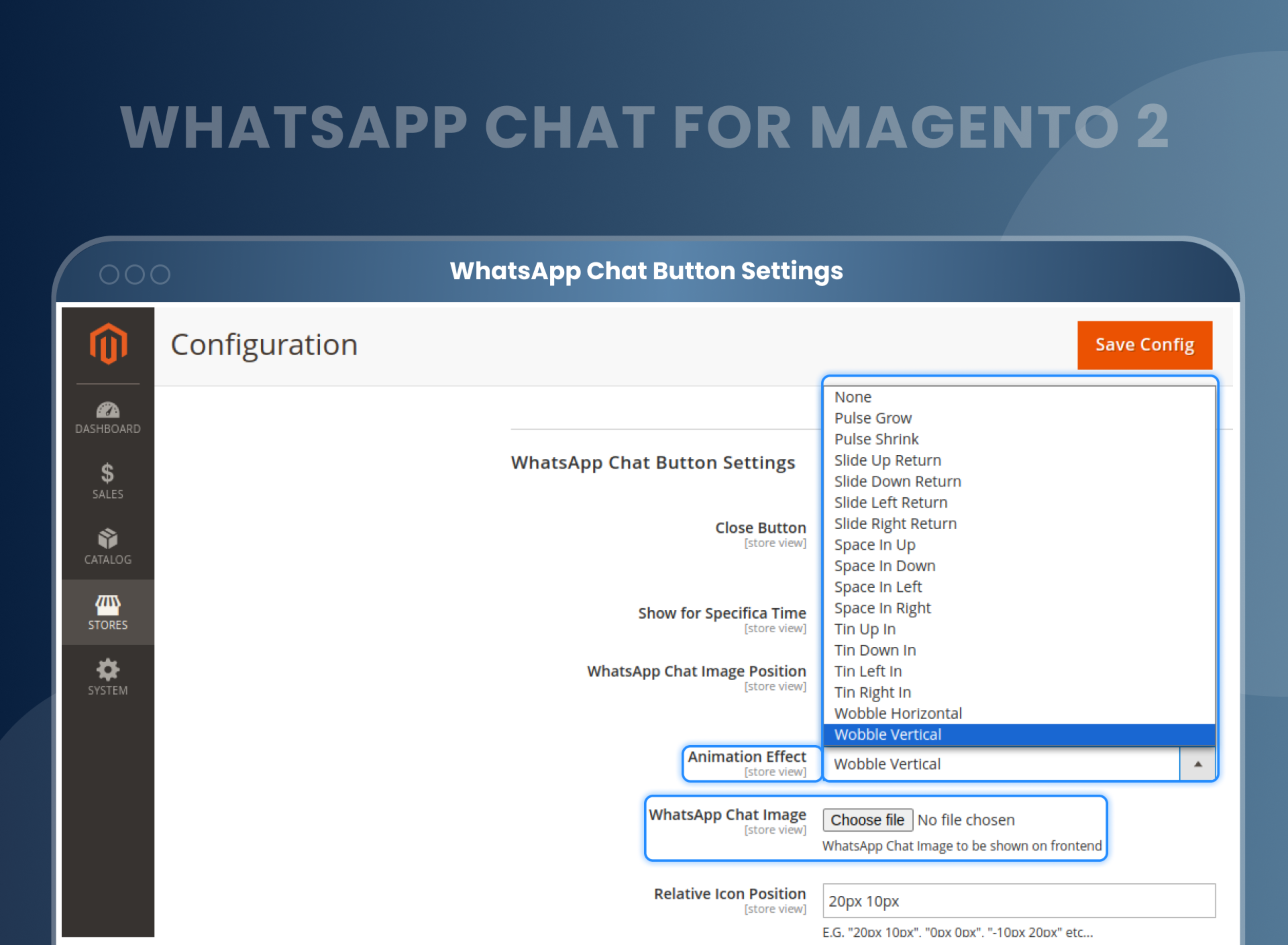 WhatsApp Chat Button Settings